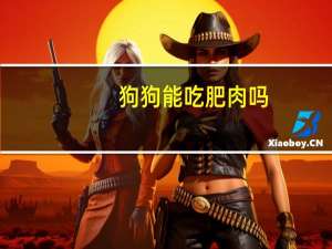 狗狗能吃肥肉吗