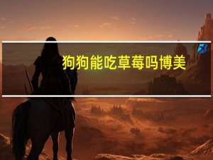 狗狗能吃草莓吗博美