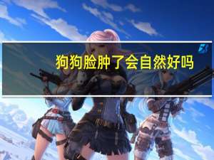 狗狗脸肿了会自然好吗