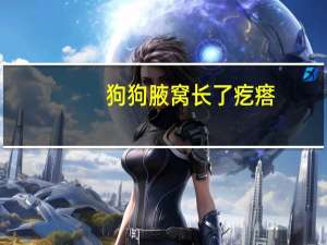狗狗腋窝长了疙瘩