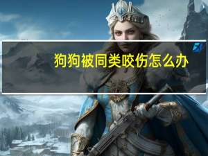 狗狗被同类咬伤怎么办