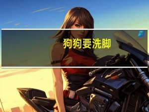 狗狗要洗脚