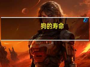 狗的寿命（马的寿命）