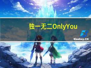独一无二OnlyYou（独一无二 only you）
