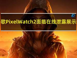 独家的谷歌Pixel Watch 2面临在线泄露展示动态主题