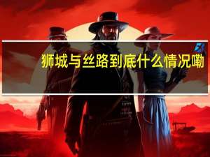 狮城与丝路 到底什么情况嘞