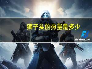 狮子头的热量是多少