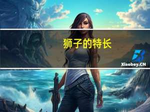 狮子的特长