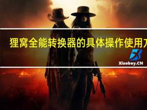 狸窝全能转换器的具体操作使用方法（狸窝全能转换器）