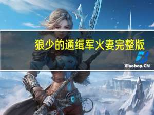 狼少的通缉军火妻完整版（狼少的通缉军火妻）