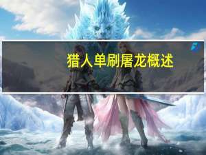 猎人单刷屠龙概述