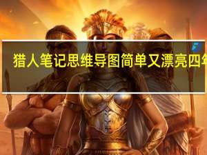 猎人笔记思维导图简单又漂亮四年级（猎人笔记思维导图）