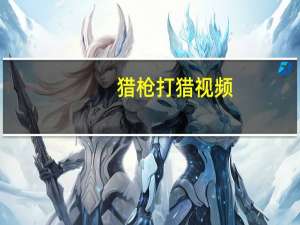 猎枪打猎视频（关于猎枪打猎视频的介绍）