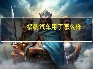 猎豹汽车用了怎么样