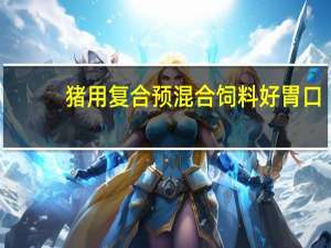 猪用复合预混合饲料好胃口（4313中猪复合预混料简介）