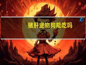 猪肝宠物狗能吃吗