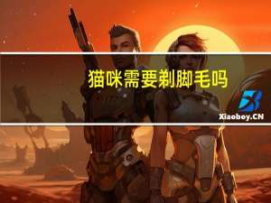 猫咪需要剃脚毛吗