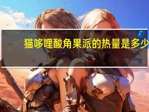 猫哆哩 酸角果派的热量是多少