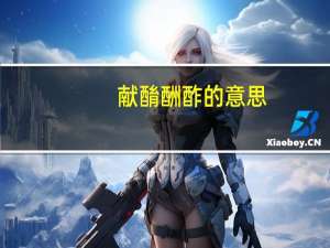 献酳酬酢的意思