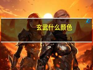 玄武什么颜色