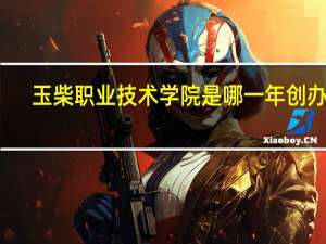 玉柴职业技术学院是哪一年创办的