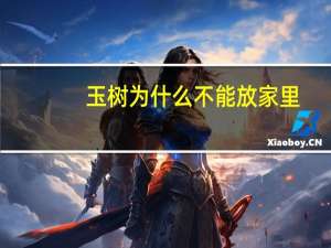 玉树为什么不能放家里