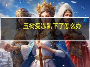 玉树受冻趴下了怎么办