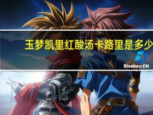 玉梦 凯里红酸汤卡路里是多少