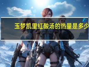 玉梦 凯里红酸汤的热量是多少