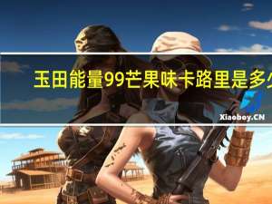 玉田能量99 芒果味卡路里是多少
