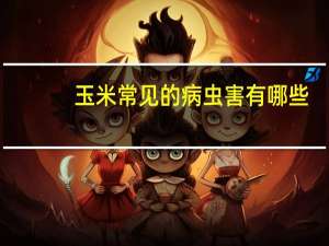 玉米常见的病虫害有哪些