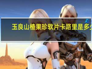 玉良 山楂果珍软片卡路里是多少