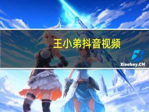王小弟抖音视频（王小弟）