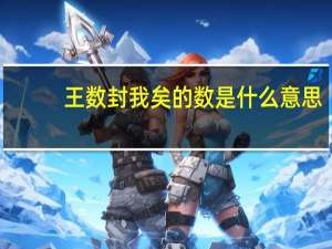 王数封我矣的数是什么意思