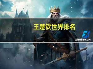 王楚钦世界排名