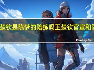 王楚钦是陈梦的陪练吗 王楚钦官宣和陈梦关系