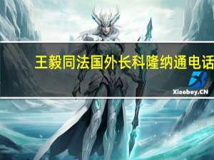 王毅同法国外长科隆纳通电话