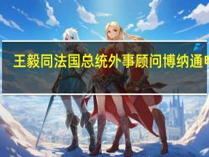 王毅同法国总统外事顾问博纳通电话