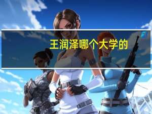 王润泽哪个大学的