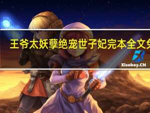 王爷太妖孽 绝宠世子妃完本全文免费