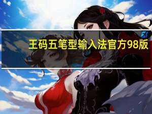 王码五笔型输入法 官方98版（王码五笔型输入法 官方98版功能简介）
