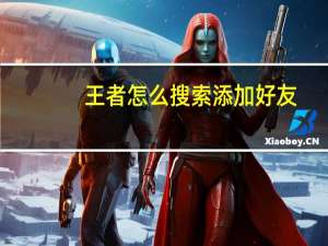 王者怎么搜索添加好友