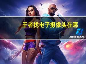 王者找电子摄像头在哪