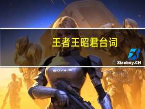 王者王昭君台词（英雄杀王昭君台词）