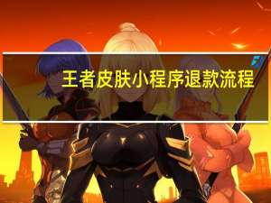 王者皮肤小程序退款流程