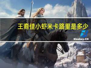 王裔佳 小虾米卡路里是多少