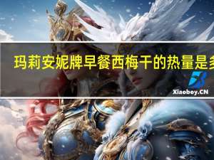 玛莉安妮 牌早餐西梅干的热量是多少