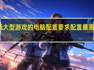 玩大型游戏的电脑配置 要求配置最高的游戏