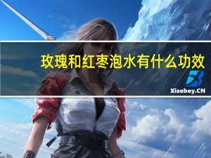 玫瑰和红枣泡水有什么功效（红枣泡水有什么功效）