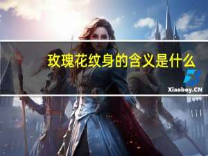 玫瑰花纹身的含义是什么